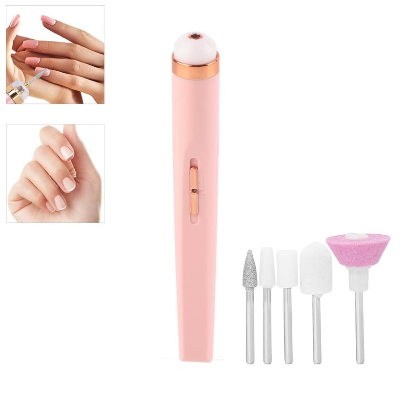 Professional Manicure Nail Tools – 1 Pack Pink Precision Nail Shaping & Grooming Tool